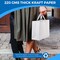 White Gift Bags With Handles: 6pcs Medium Large Gift Bags Bulk 12.6x4x8.7 Inch For Wedding Party Birthday Business